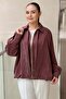 Front Pleated Detailed Zippered Advertized Sleeve Lined Bomber Jacket