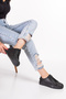 Women's Genuine Leather Flat Sneaker Anatomical Sole Casual Casual Shoes - 2