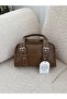 Zippered Belt Detailed Hand and Shoulder Women's Bag