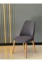 Premium Jacquard Oval Chair Cover |   Flexible Elastic Chair Cover Large Oval Washable Stretch 1 Piece - 2