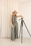 Relax Women's Tie-Detail Sleeveless Blouse Palazzo Pants Two-Piece Set - 3