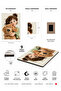 9 Piece Magnetic Puzzle 15X21 cm Uv Printed Mdf Magnet Children's Educational Toy - 4