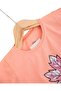 Girl's Summer Tights and Printed T-Shirt Set for Ages 2-3-4-5-6-7-8-9, 2-Piece Set - 4
