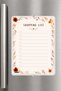 Shopping List - A5 - Magnetic - Pvc - Refrigerator Note Holder & Desktop - Summer Erase - Planner