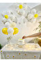 Daisy-themed birthday set: 3 flower making tools + 20 balloon set with refills - 4