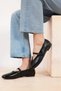 Women's Mary Jane Babet Tonda Shoes Flat Heel Round Toe Faux Leather Comfortable Daily Casual Modern - 3