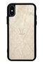 iPhone XS Max Cream Gold Lv Design Glossy Phone Case