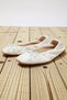 Women's Foldable Flexible Sole Ballerinas with Bow Detail, Faux Leather, Flat Heels, Comfortable, Daily, Modern