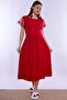 Maternity Nightgown Suitable for Pre- and Postpartum Use Effortt - Cherry - 5