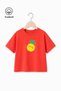 Pineapple Printed Casual Short Sleeve Summer Girls' T-Shirt - 2