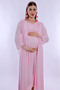 Cotton Maternity and Breastfeeding Set Effortt - Pink - 8