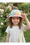 Girls' Straw Beach Sea Travel Hat - 2