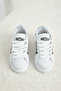 Children's Unisex White Black Mesh Comfortable Fit Breathable Lace-Up Sneaker - 4