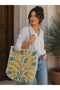 40X40 cm Digital Printed Suede Fabric Women's Shoulder Bag – Multi-Colored Daily and Beach Bag - 2