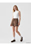 Brown California Printed Women's Shorts