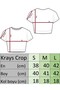 Women's Aura Flame Printed Crop T-Shirt 100% Cotton Crew Neck Regular Fit Short Cut T-Shirt High Quality Dtf Printed Flaming Belly-Exposing Crop Top - 2