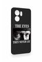 Oppo Reno 13F Compatible Ataturk Eyes Patterned Silicone Case - 3