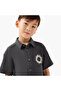 Boys Shirt and Shorts Set with Embroidery - Cotton - Short Sleeves - Collared Neck - 5