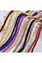 Black Nylon Twist Handle Rope 35cm with 5mm Plastic Tips Heavy-Duty Bag Webbing Strap (1000 Pcs)