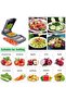Vegetable Chopper Slicer Onion Chopper Dicer, Multi-Function Vegetable Chopper, Potato Carrot Garlic Chopper with Container for Kitchen, Multi 14-in-1 Veggie Mandoline Slicer Food Chopper Cutter - 6