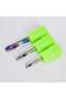 Premium 1-Flute Solid Carbide End Mill 3.175*2*8 Upcut Spiral CNC Router Bit AlTiN Coated - 4