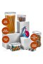 24 Pcs Airtight Food Storage Container with Lids Set, Kitchen & Pantry Organization, BPA Free - 3