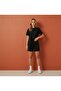 3 Pieces of Shorts Black Gray Navy Blue - 2