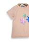 Girl's Summer Tights and Printed T-Shirt Set for Ages 2-3-4-5-6-7-8-9, 2-Piece Set - 4