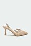 Mareka Detailed Black Women's Heeled Shoes - 4