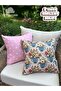 2 Pieces of Kirlent Case 43X43 cm Digital Printing Summer-Themed Garden Balcony Decorative Pillowcase - 8