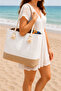 Luxurious, Water and Sand Repellent, Zippered, Large Size Beach Bag
