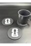 World Cup Figured Decorative Coasters Set of 3 - 3