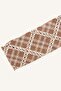 Women's Light Brown Checkered Hair Accessory H9991Axns - 3
