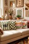 Good Vibes Only Patterned 4-Piece Throw Pillow Cover Set - 2