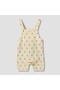 Short Sleeves T-shirt and Dungaree Set with Floral Print - 3