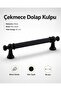 Matte Black Metal (96 mm - 9.6 cm) Furniture Kitchen Drawer Cupboard Cabinet Handle Handle Handles
