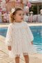 Baby Girl Children's Evening Dress with Star Detail 15203 15561