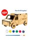 Demountable Wooden Ambulance Toy |   Montessori Stem Activity and Assembly Kit