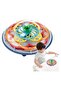 Magnetic Maze Ball Game with Spinning Gears and LED Lights, Colorful Interactive Toy, Multicolor
