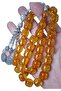 Original Silvery Crimped Amber 13*14 mm Special Production XXL Prayer Beads - 6