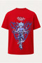Oversize Godspeed Killua Hunter X Hunter Printed T-Shirt - Large Print - Wide Cut