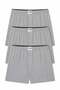 Towel Waist Men's Boxer Gray Melange 100% Cotton 3-Pack