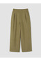 Trendlucky Women's Pleated Trousers with Elastic Waist in 100% Linen - 5