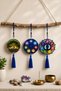 Meditation & Yoga Themed Wall Ornament 1-Piece Spiritual Energy, Chakra Opener, Feng Shui Home, Room, Office ~ Handmade Gift Decor - 5