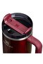Quencher ®   H2.0 Fluted Tumbler Thermos Cup with Straw 1,18L Flask with Straw Bordo - 2