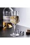 Cordial Glasses with Stem,Glasses | Port glasses | Crystal Shot glasses | Limoncello glasses (Set of 6) - 3