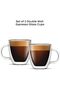 Savor Double Wall Insulated glasses Espresso Mugs Set of 2, 5.4-Ounces - 4
