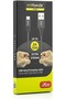 Cablu de alimentare, extra rezistent, din textil USB-A la TypeC, 1m - 3