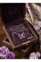 316L Steel Chain Silver Color Purple Butterfly Model Necklace - 4