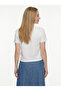Regular Fit White Women's T-Shirt Lf2043568 - 2